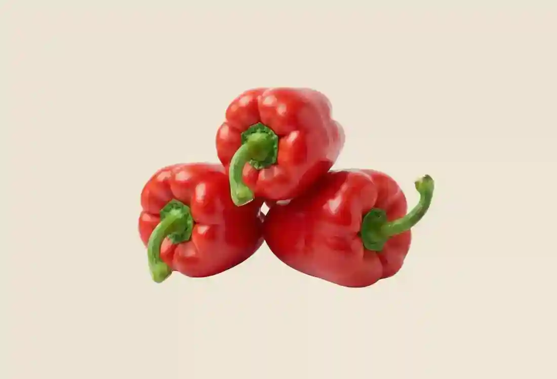 Local Organic Red Bell Peppers