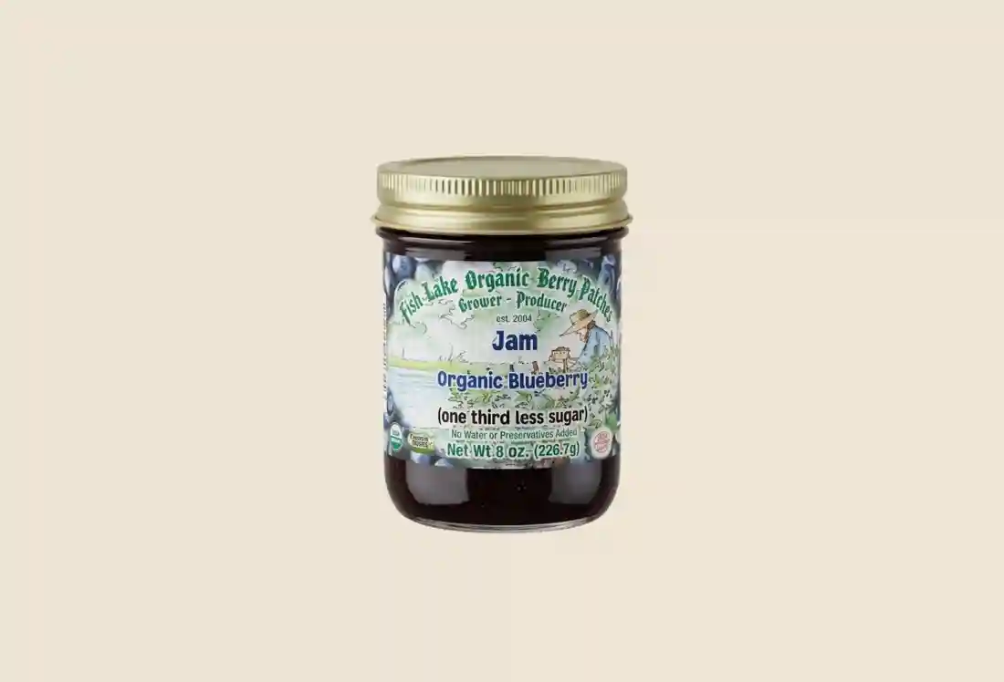 Organic Local Blueberry Jam