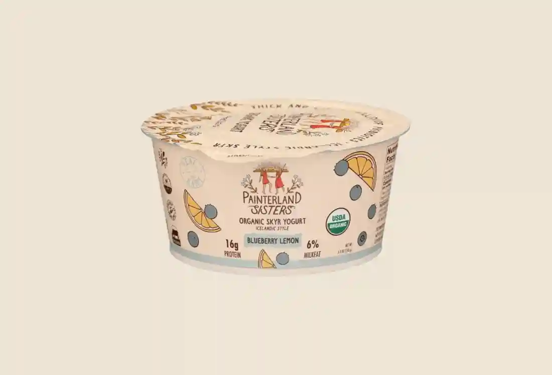 Organic Blueberry Lemon Skyr Yogurt