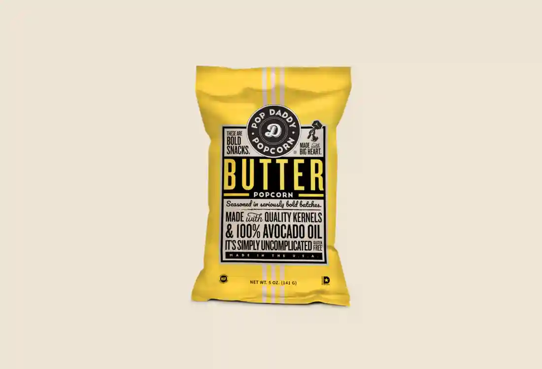 Natural Butter Popcorn, Snack Size