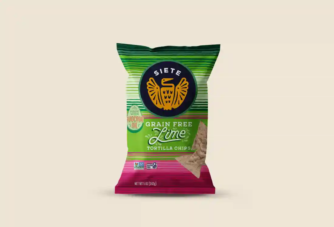 Grain-Free Tortilla Chips, Lime