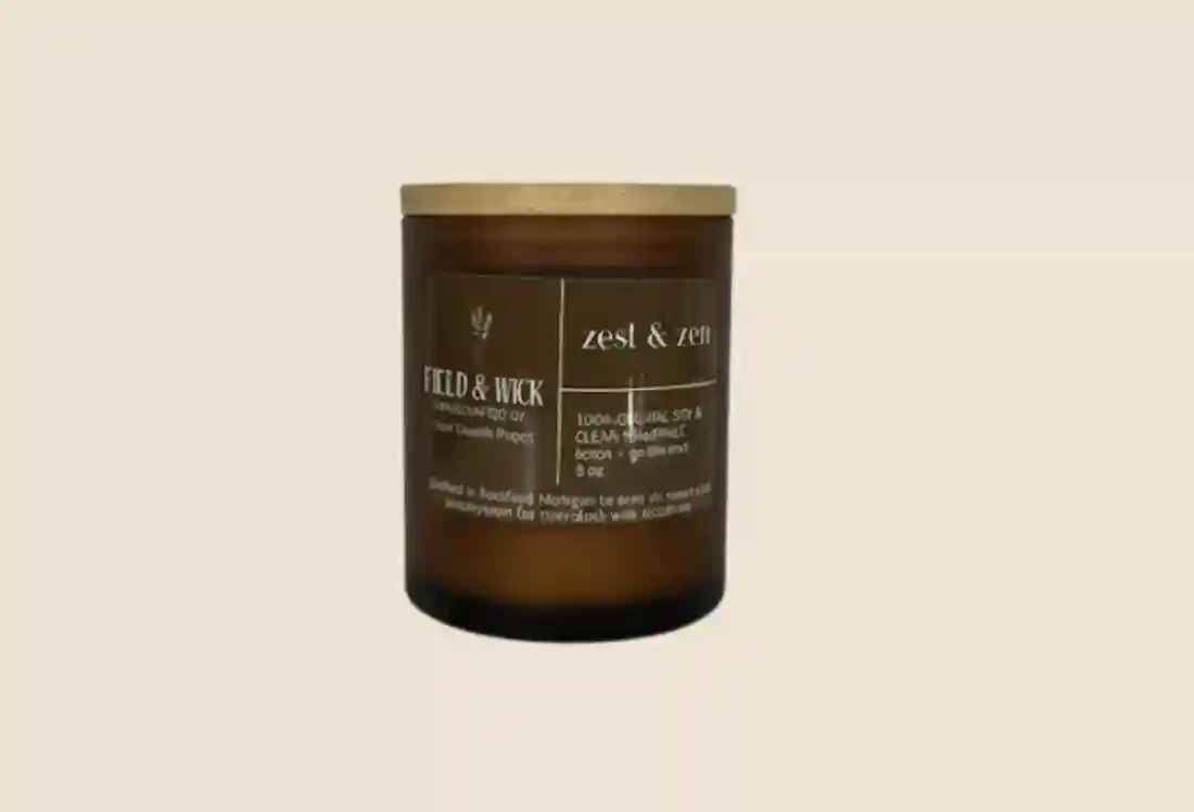 Local Candle - Zest and Zen