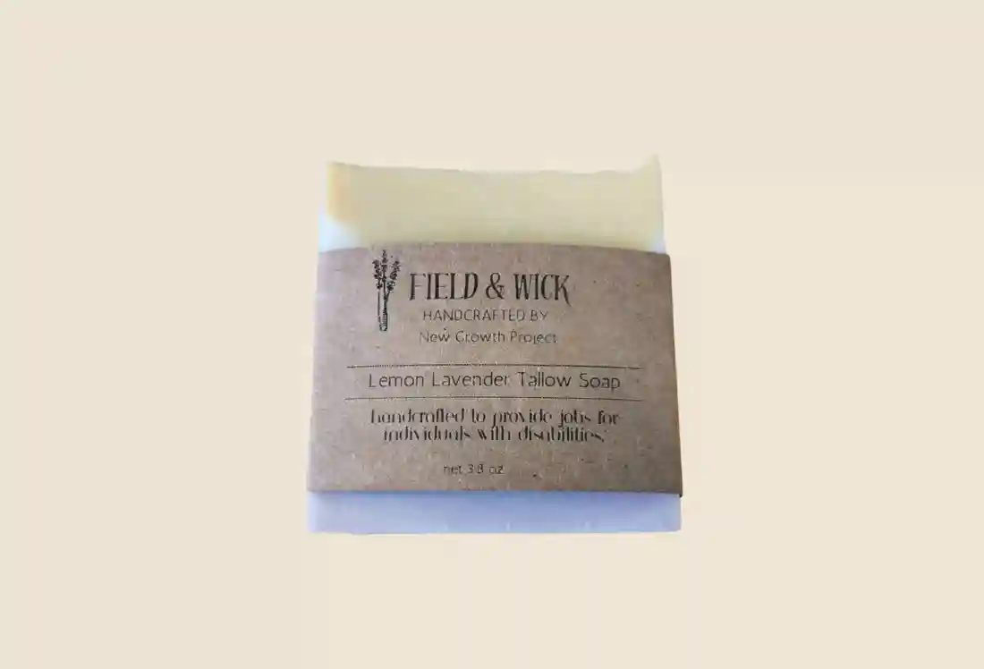 Local Tallow Soap - Lemon Lavender