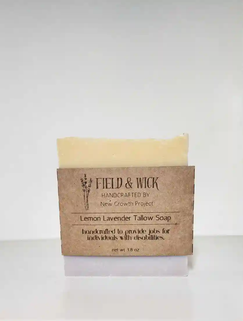 Local Tallow Soap - Lemon Lavender Scent